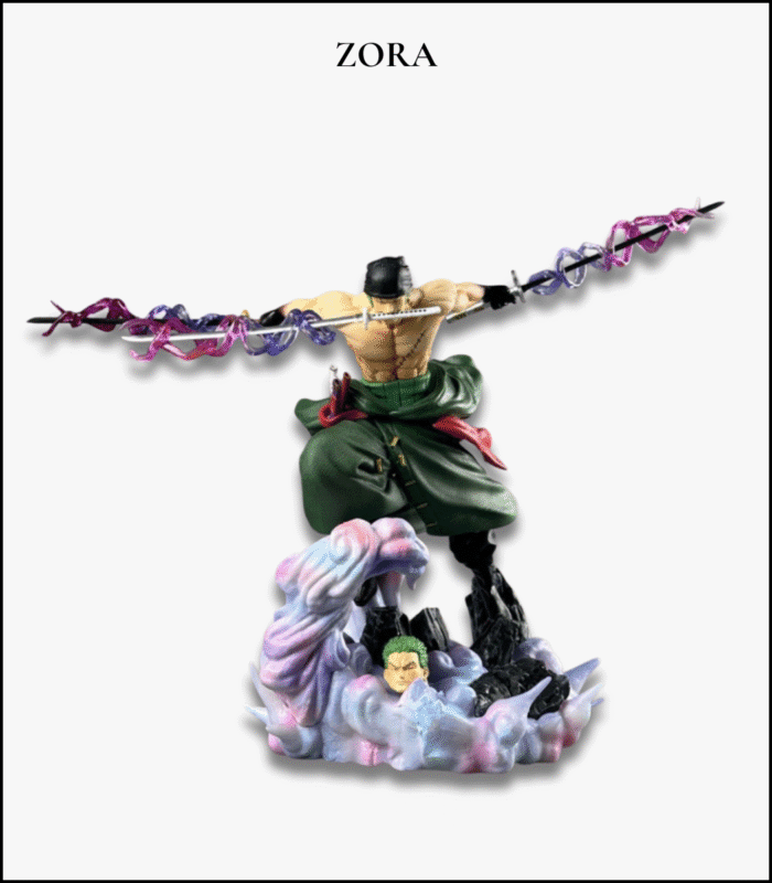 Mô Hình OnePiece zoro Chiến Đấu Siêu Ngầu Cao : 23.5cm nặng : 1000gram - One Piece