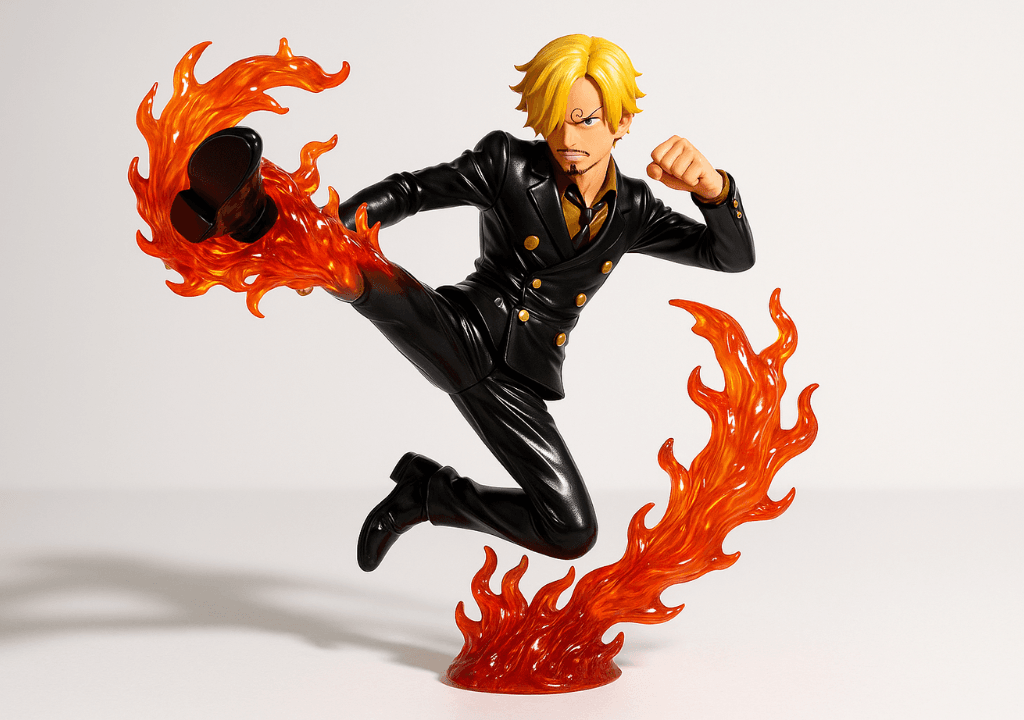 Mô hình Sanji với cú đá bốc lửa – figure One Piece cao cấp