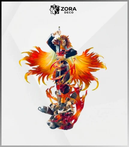 Mô Hình Kimetsu No Yaiba Viêm Trụ Rengoku Kyoujurou Cao 30cm _ Zora Deco