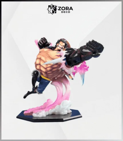 Mô Hình OnePiece Luffy Gear 4 Chiến Đấu, Cao 25cm, Nặng 1.5kg, Figure One Piece _ Zora Deco