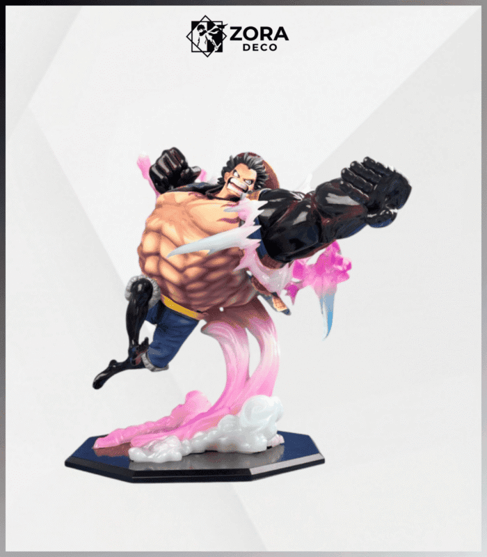 Mô Hình OnePiece Luffy Gear 4 Chiến Đấu, Cao 25cm, Nặng 1.5kg, Figure One Piece _ Zora Deco