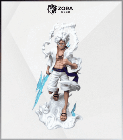 Mô hình OnePiece Luffy gear 5 trạng thái chiến đấu - Cao 17cm - Figure One Piece _ Zora Deco