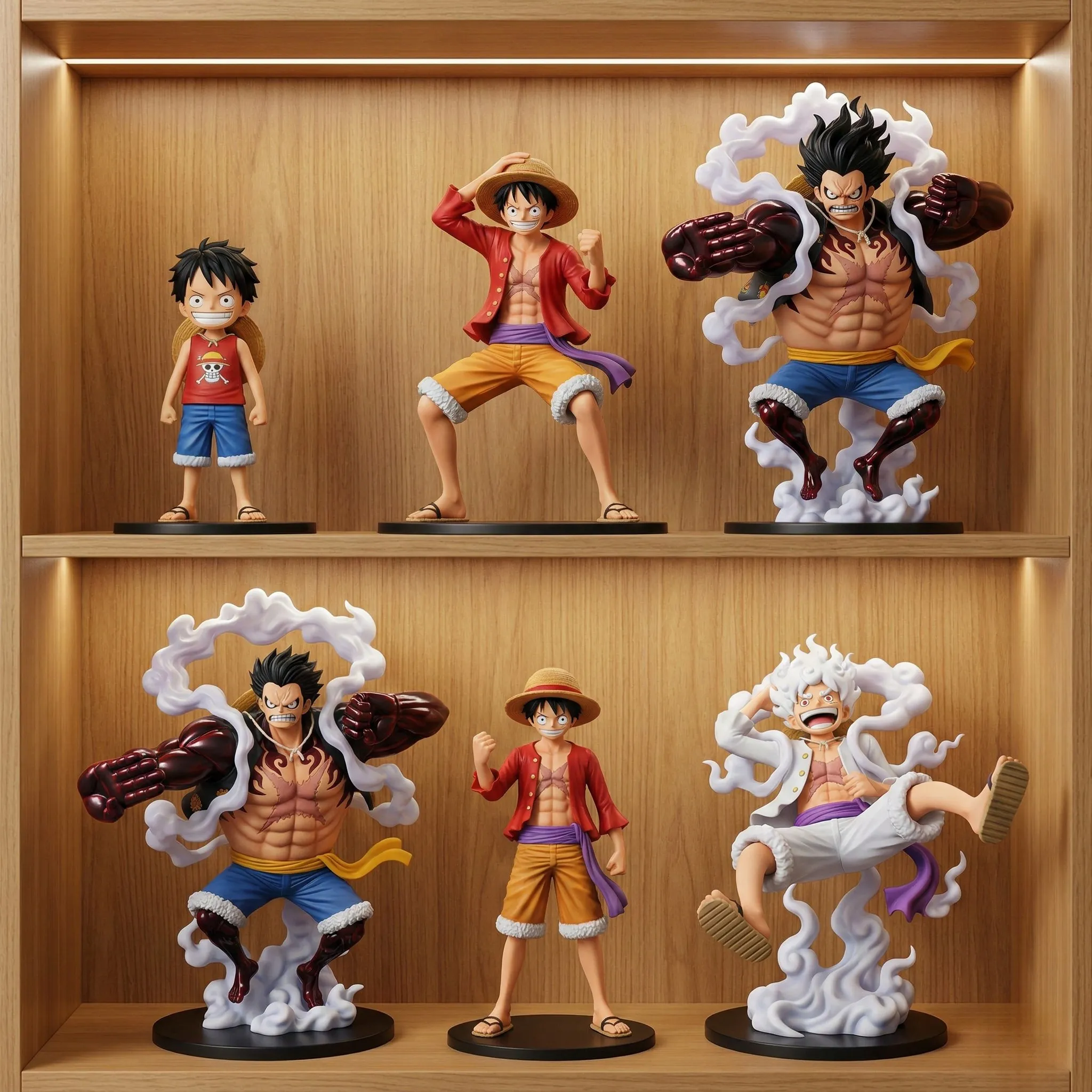 các loại mô hình luffy chính hãng phổ biến nhất