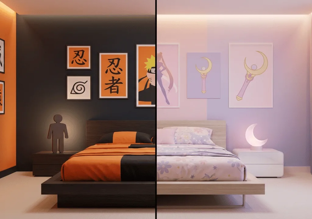 Biến Hóa Phòng Ngủ Thành Thế Giới Manga Đầy Mê Hoặc: Hướng Dẫn Decor Toàn Diện