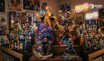 mô hình decor pc gaming zora deco