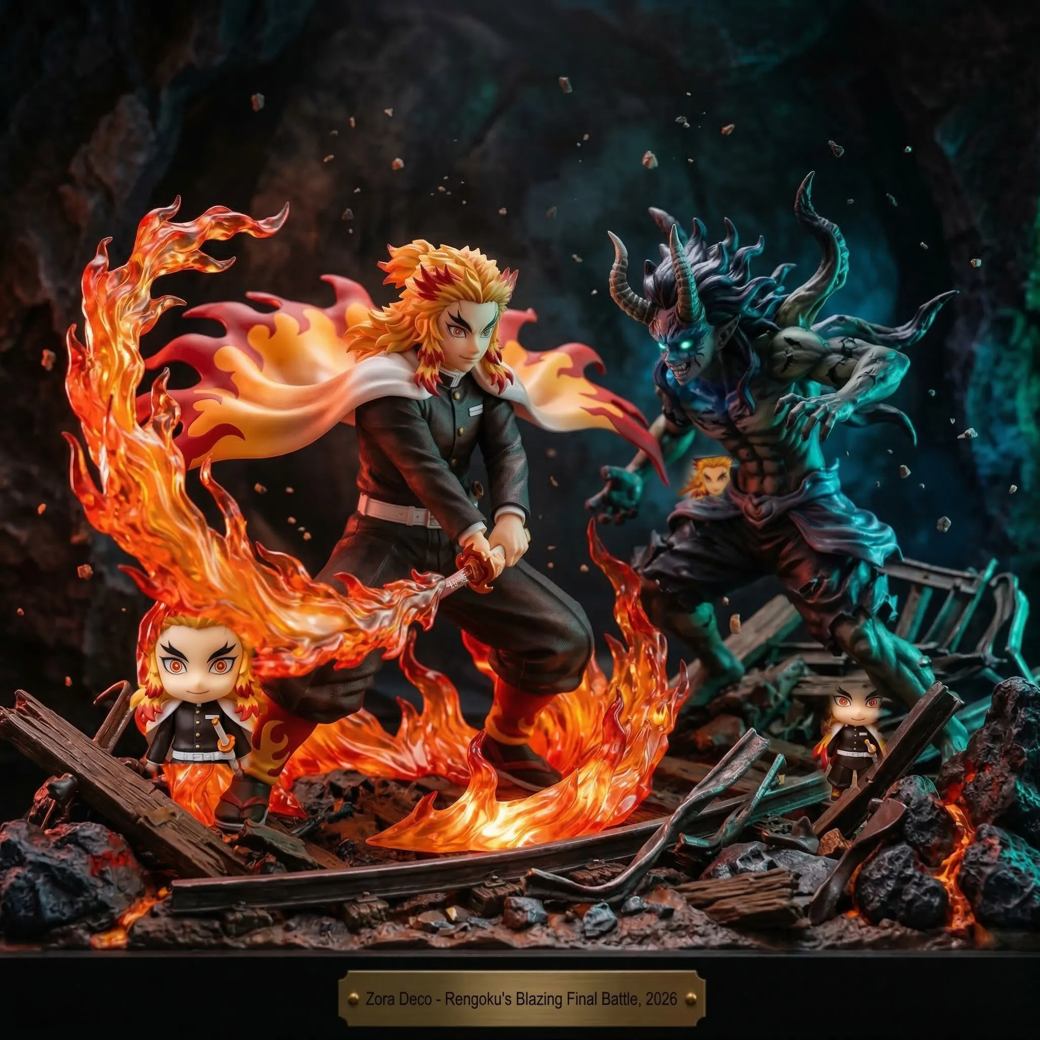 phân biệt mô hình rengoku thật giả