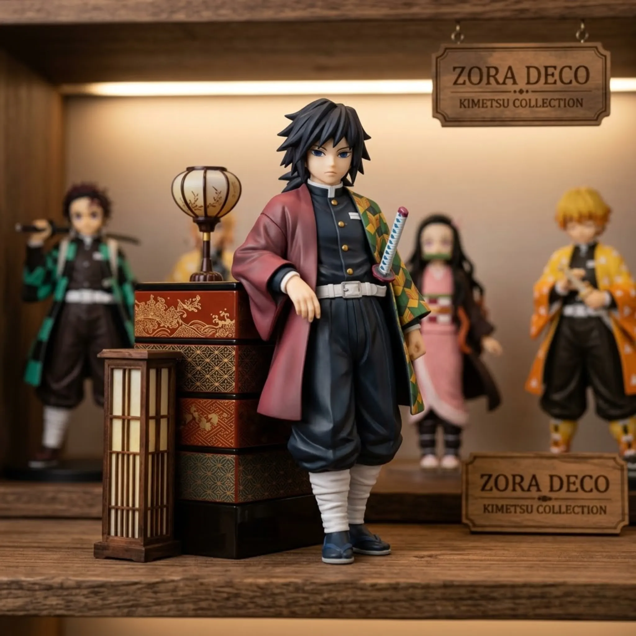 Mô hình thanh gươm diệt quỷ Kimetsu no Yaiba Zora Deco