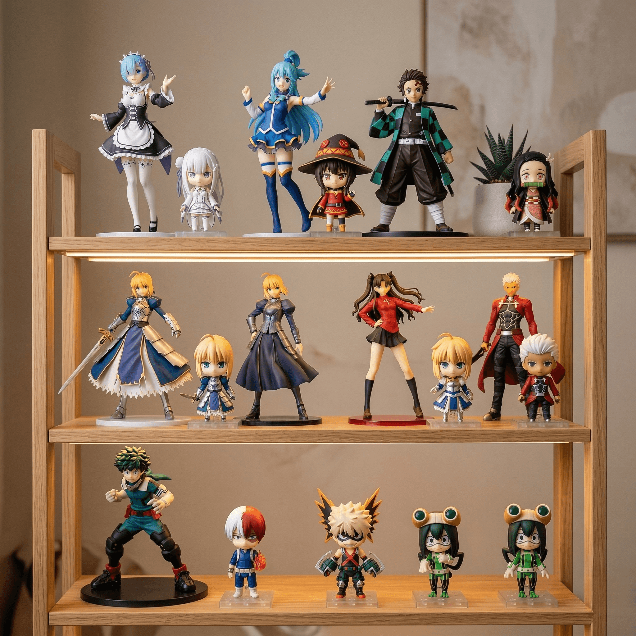 danh mục sản phẩm shop figure anime chính hãng zora deco