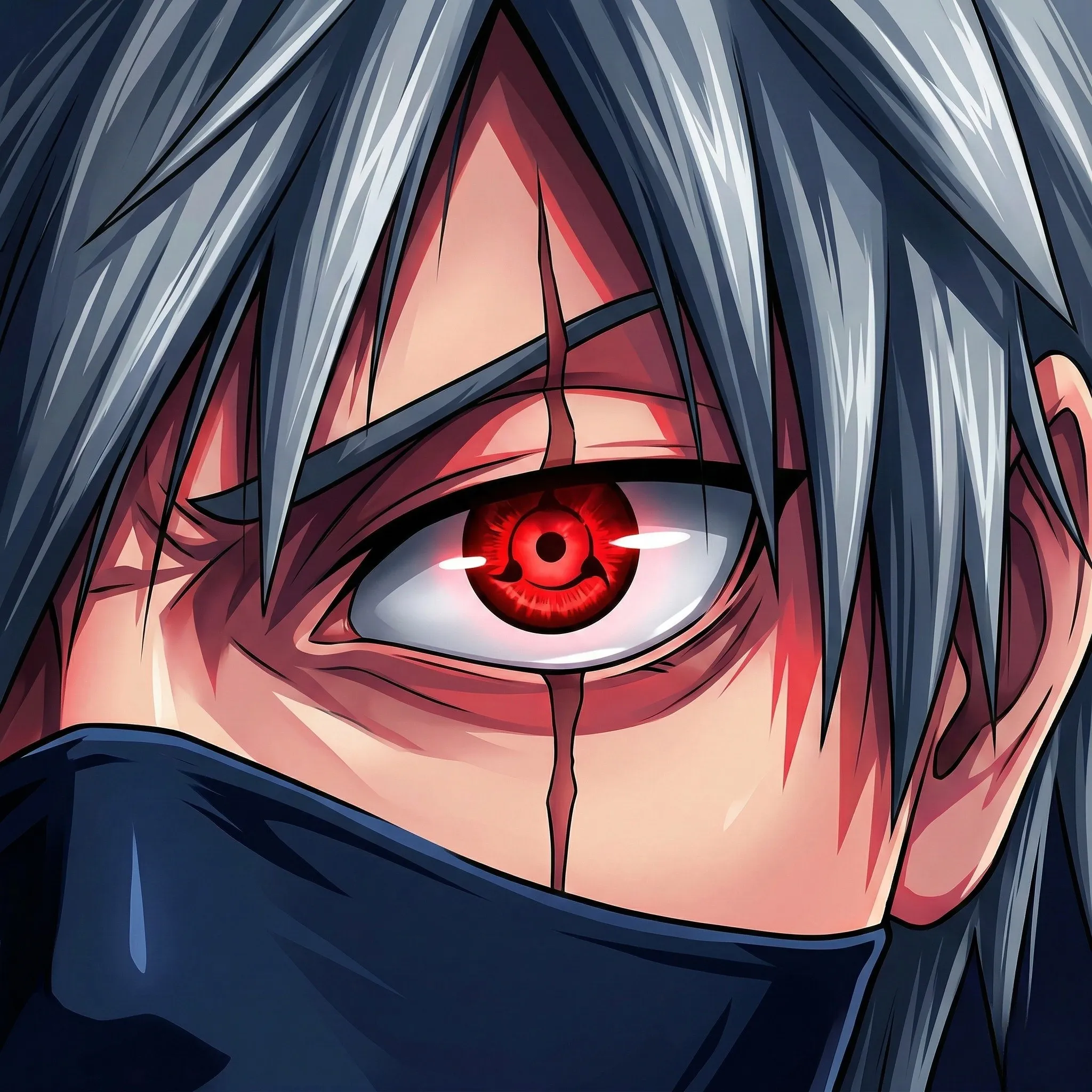 Phong cách Anbu cực ngầu của Kakashi khiến mọi fan hâm mộ đều say đắm.