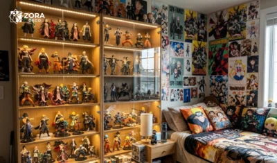 mô hình decor phòng anime cực chất