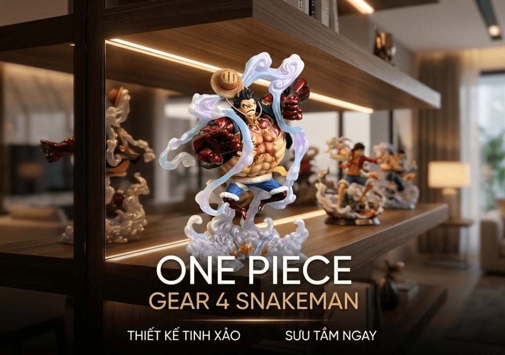 Không gian trưng bày đồ chơi mô hình đẳng cấp với hệ thống đèn LED