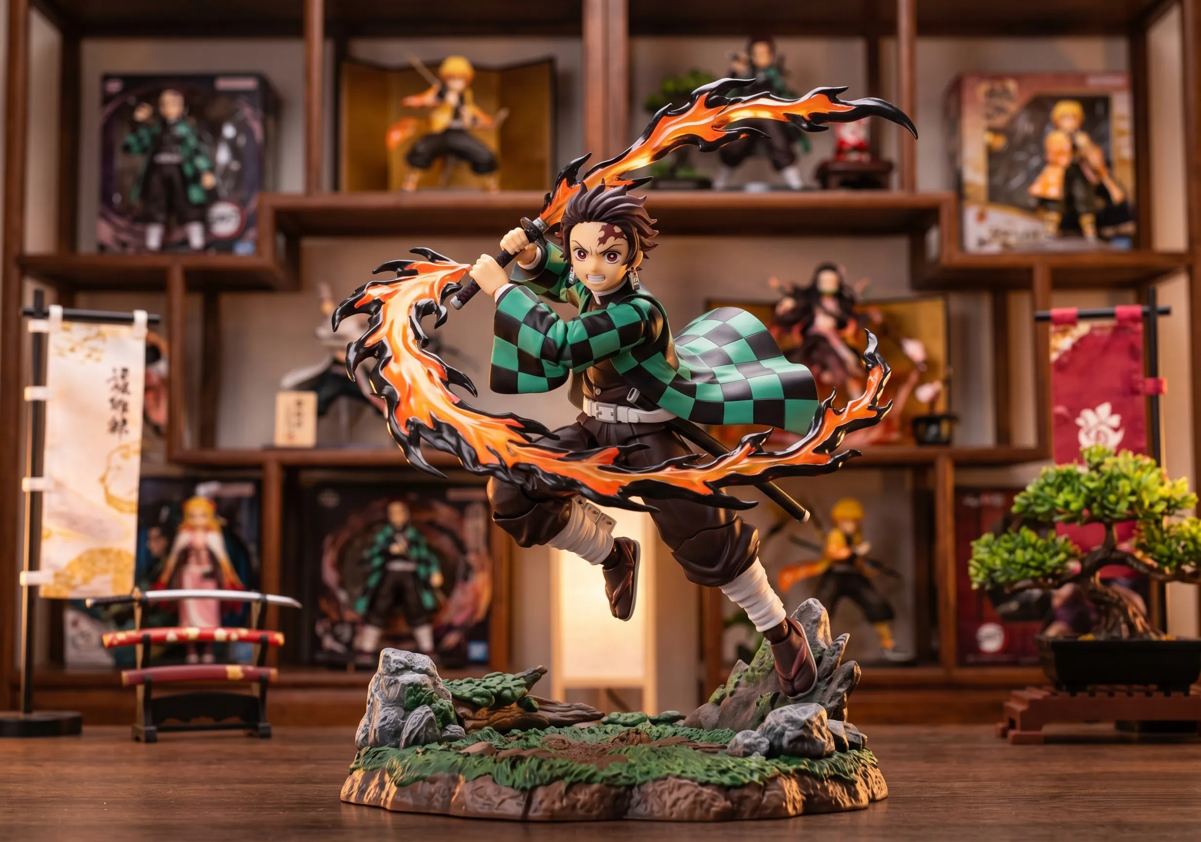 Mô Hình Tanjiro Có Khớp Linh Hoạt - Full Phụ Kiện Giá Tốt Nhất