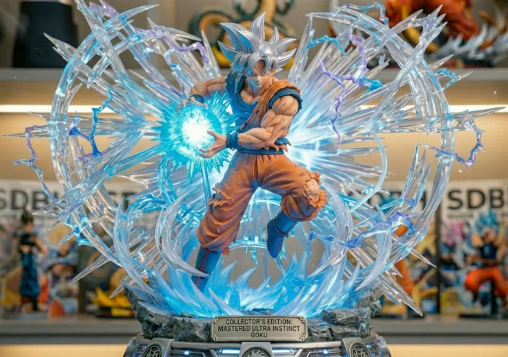 Sở hữu ngay mô hình Goku Bản Năng Vô Cực với thiết kế tinh xảo, hào quang cực chất. Mảnh ghép hoàn hảo cho bộ sưu tập Dragon Ball của bạn. Xem ngay tại đây