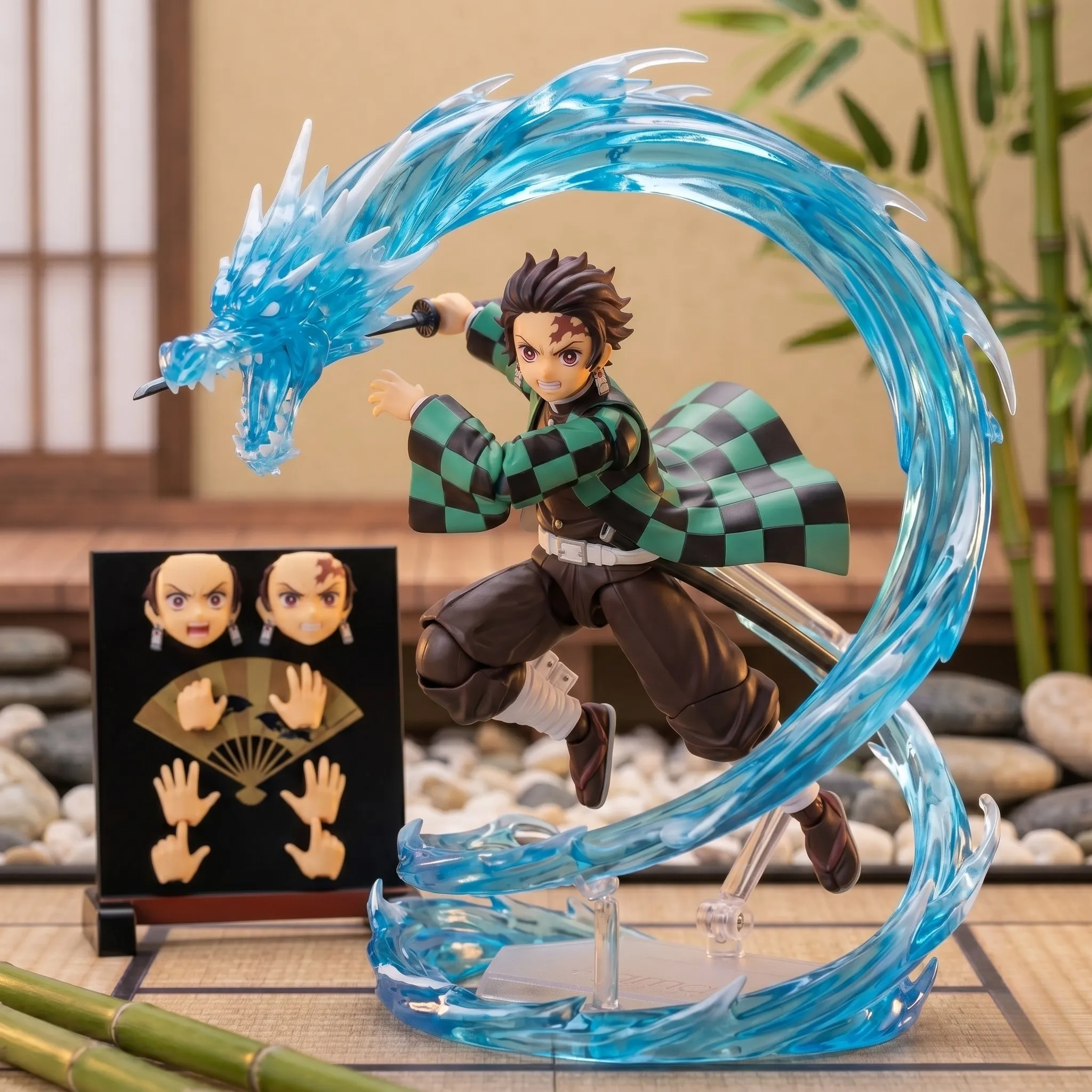 Cách decor kệ mô hình Tanjiro có khớp