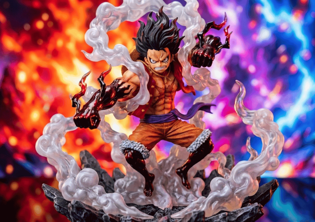 mô hình luffy gear 4 snakeman haki bá vương