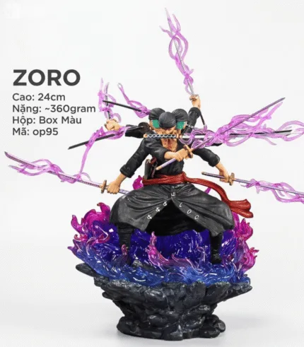 Mô Hình Monkey D. Luffy Haki Vũ Trang - Size Đại 39cm (Nặng 2.3kg) - Full Box | Zora Deco